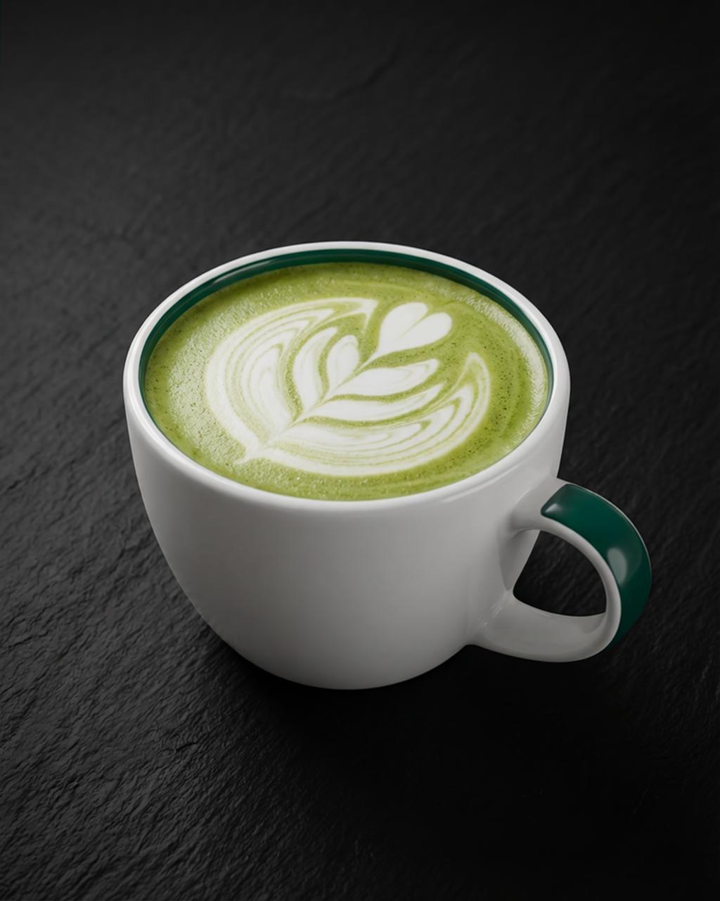 Pistachio × Matcha Latte
